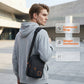 🎒👜 50% OFF! 💼Men's Lightweight Oxford Shoulder Crossbody Bag – Water-Resistant Multi-Pocket Commuter Sling Bag.