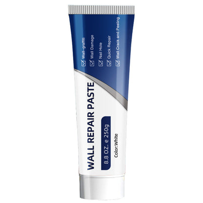 ⏳🔥LIMITED-TIME 50% OFF! ⏰🛠️ Waterproof Wall Repair Paste — Fills Cracks & Chips, Smooth White Finish🧱