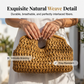 👜 50% OFF NOW! 🏆 Handwoven straw handbag for women – Natural, lightweight, and spacious – Perfect for the beach, summer outings, or the farmers' market – Boho-chic 🌾