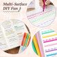 📢📢40% OFF !! ⏰8PCS Dual Tip Curve Highlighter Set