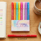 📢📢40% OFF !! ⏰8PCS Dual Tip Curve Highlighter Set