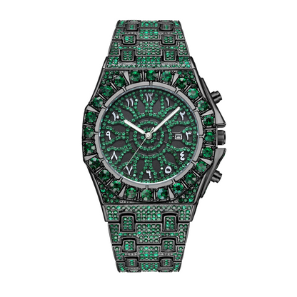 ⏳Limited-time 50% off⏰Men's Luxury Sparkling Quartz Watch💚⌚