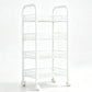 🎉 LIMITED TIME 50% OFF! 🛒 3/4-Tier Mobile Mesh Storage Utility Cart with Wheels – Space-Saving Metal Wire Rolling Cart 🏠