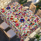 🌸 49% OFF NOW! 🍽️ Retro Floral Tablecloth – Vintage print, stain-resistant & easy-clean – Perfect for daily dining & garden parties 🌿
