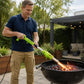 🔥55% OFF NOW! 🌿 Electric Weed Burner – 650°C flame, two-speed control & extended handle – Chemical-free weeding for your garden 🛠️