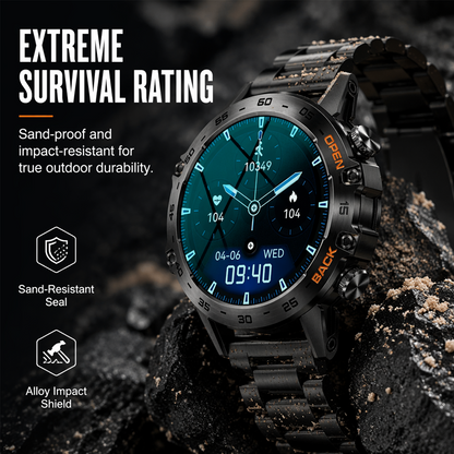 📢📢50% OFF !! ⏰Rugged Outdoor Waterproof Smartwatch