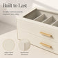 🕶️ 50% OFF NOW! 📦 2-Tier Sunglasses Organizer Box with Glass Top – Clear display, dustproof & stackable – Holds 12+ pairs neatly at home or shop ✨