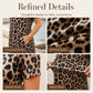 ⏳Time-Limited Special⏰Women's Leopard Print Maxi Dress with Pockets