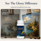 📢📢 Buy 1 Get 1 Free !! ⏰ Gloss Boost Painting Varnish – High-Gloss Finish, UV Protection & Long-Lasting Shine for Acrylic, Oil & Canvas Artwork 🎨✨