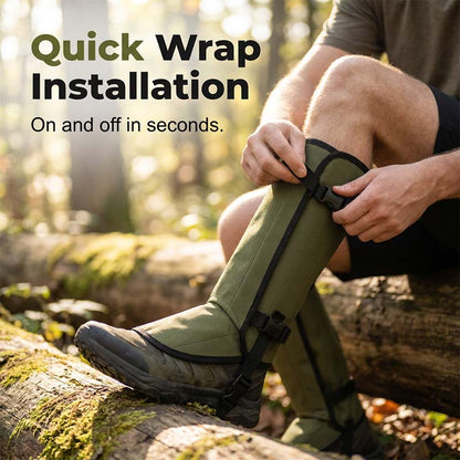 🎉 2026 Sale — Over 22,000 Sold! 🏔️ Conquer Mud, Snow & Brush – Waterproof Leg Armor for Any Trail! 🐍