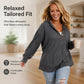 🔥 50% OFF Limited Time! Women's Casual Hoodie Top | Long Sleeve Pullover Sweatshirt for Cozy Everyday Wear & Relaxed Days