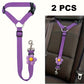 🎉 2026 Sale — Over 26400 Sold!💞 2‑in‑1 Dog Car Seat Belt & Walking Leash‑Headrest Mount 🐕