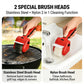 🧹 55% OFF NOW! 🔥 Electric Grill Cleaner – 700RPM Rotating Brush, Cordless & Interchangeable Heads 🥩
