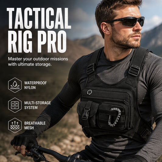 🎁2026 New Arrivals 50% OFF💥Men's Tactical Chest Rig Bag for Outdoor Cycling
