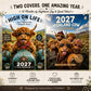 🎁Last Day Promotion 50% OFF🔥2027 Funny Highland Cow Wall Calendar | A4 Hanging Calendar | Designed by Isabel Kline