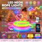 🔥Buy all & save more🎁Dragon Scale Woven LED Neon Rope Light