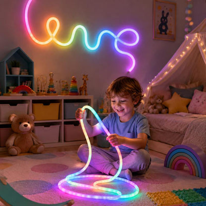 🔥Buy all & save more🎁Dragon Scale Woven LED Neon Rope Light