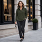 🧥✨ Women's Quarter Zip Pullover – 50% OFF! Soft stretch, ribbed texture, relaxed fit – sporty everyday style. 🔥🌸