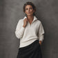 🧥✨ Women's Quarter Zip Pullover – 50% OFF! Soft stretch, ribbed texture, relaxed fit – sporty everyday style. 🔥🌸