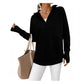 🧥✨ Women's Quarter Zip Pullover – 50% OFF! Soft stretch, ribbed texture, relaxed fit – sporty everyday style. 🔥🌸