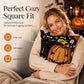 Halloween Pumpkin Throw Pillow Cover