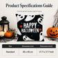 Halloween Pumpkin Throw Pillow Cover