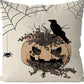 Halloween Pumpkin Throw Pillow Cover