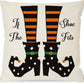 Halloween Pumpkin Throw Pillow Cover