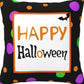 Halloween Pumpkin Throw Pillow Cover