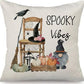Halloween Pumpkin Throw Pillow Cover