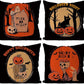 Halloween Pumpkin Throw Pillow Cover