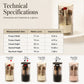 Elegant Dustproof Makeup Brush Organize