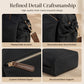 Casual Canvas Tote Bag with Pleated Side Pockets for Women