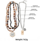 ✨ Retro Multi-Layer Beaded Necklace
