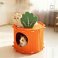 🔥50% OFF on selected products🎉Cozy Carrot Cat Cave