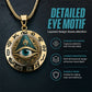 ⏳🔥LIMITED-TIME 50% OFF! ⏰👁️ Vintage All Seeing Eye Pendant Zinc Alloy Necklace ✨