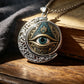 ⏳🔥LIMITED-TIME 50% OFF! ⏰👁️ Vintage All Seeing Eye Pendant Zinc Alloy Necklace ✨