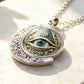 ⏳🔥LIMITED-TIME 50% OFF! ⏰👁️ Vintage All Seeing Eye Pendant Zinc Alloy Necklace ✨