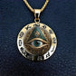 ⏳🔥LIMITED-TIME 50% OFF! ⏰👁️ Vintage All Seeing Eye Pendant Zinc Alloy Necklace ✨