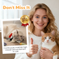 ⏳LAST DAY SALE 50% OFF !!📢Electric Plush Cat Teaser Toy with Sounds