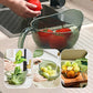 ⏳🔥LIMITED-TIME 50% OFF! ⏰ Wash Rice Without Losing a Grain – Fine Mesh Colander Bowl with Handle. UK Stock🍚