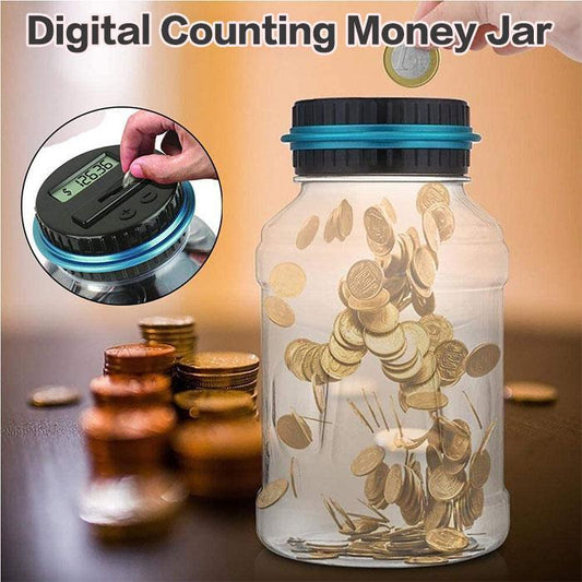 ⏳🔥LIMITED-TIME 50% OFF! ⏰Digital Money Box with Auto Coin Counting – Tracks Savings, Sets Targets & Makes Saving Fun for Kids & Adults. Over 9,584 Smart Savers! 🎉