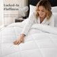 ⏳🔥LIMITED-TIME 50% OFF! ⏰🛏️3-Piece Quilted Comforter Set with Shams☁️