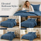 ⏳🔥LIMITED-TIME 50% OFF! ⏰🛏️3-Piece Quilted Comforter Set with Shams☁️