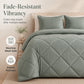 ⏳🔥LIMITED-TIME 50% OFF! ⏰🛏️3-Piece Quilted Comforter Set with Shams☁️