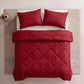 ⏳🔥LIMITED-TIME 50% OFF! ⏰🛏️3-Piece Quilted Comforter Set with Shams☁️