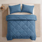 ⏳🔥LIMITED-TIME 50% OFF! ⏰🛏️3-Piece Quilted Comforter Set with Shams☁️