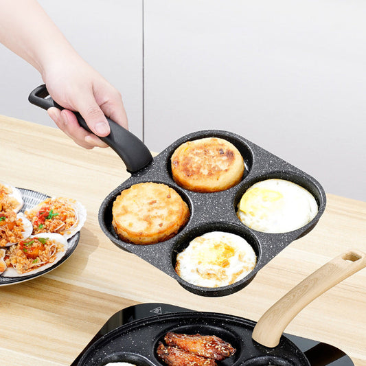 ⏳🔥LIMITED-TIME 50% OFF! ⏰🍳 4‑Cup Non‑Stick Pan – Perfect for breakfast, even heating & easy flip 🥞✨