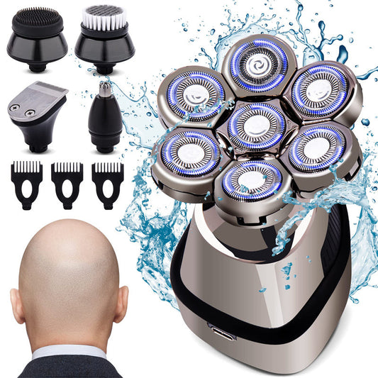 ⏳🔥LIMITED-TIME 50% OFF! ⏰7D Waterproof Head Shaver Kit for Bald Men