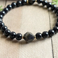 ⏳🔥LIMITED-TIME 50% OFF! ⏰ Elegance Black Obsidian Beaded Bracelet – Genuine Natural Stones, Protective Energy & Elastic Stretch Design – Modern Style for Daily Wear ✨